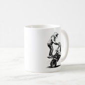 Mug Cascade de moto de sport (Devant droit)