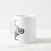 Mug Cascade de moto de sport (Devant gauche)