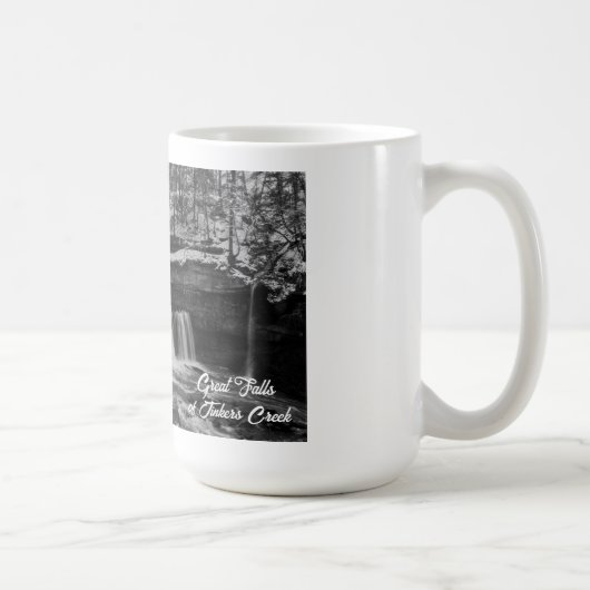 Mug Cascade d'hiver dans les parcs du métro Cleveland (Droite)