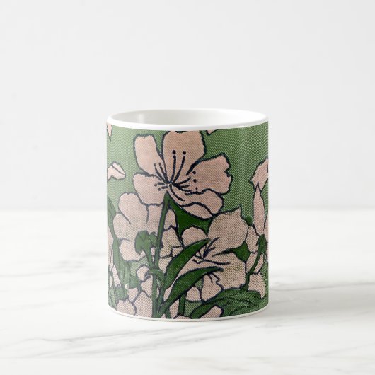 Mug Cascade en fleurs roses (Centre)