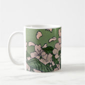 Mug Cascade en fleurs roses (Gauche)