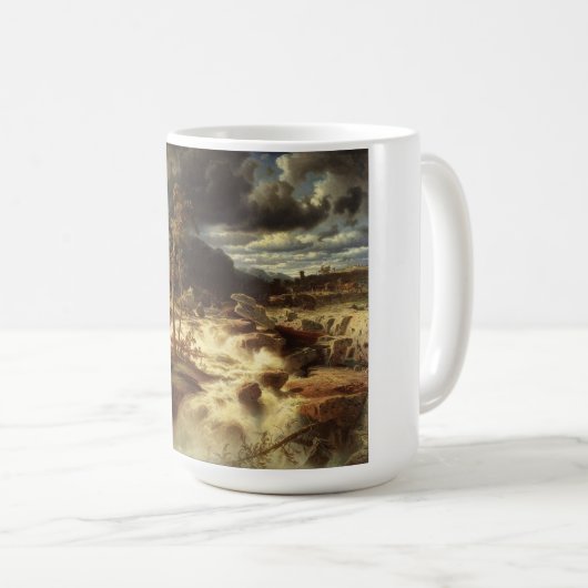 Mug Cascade en Suède (par Marcus Larson) (Devant droit)