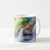 Mug Cascade enchantée - Cascade tranquille (Devant droit)