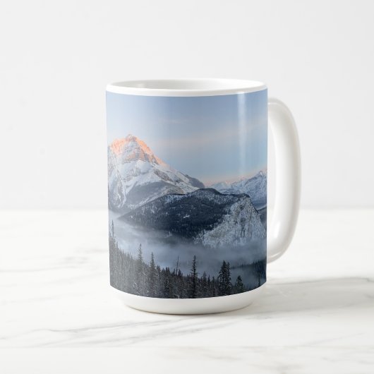 Mug Cascade Mountain, Alberta Classic Mug, 15 oz (Devant droit)
