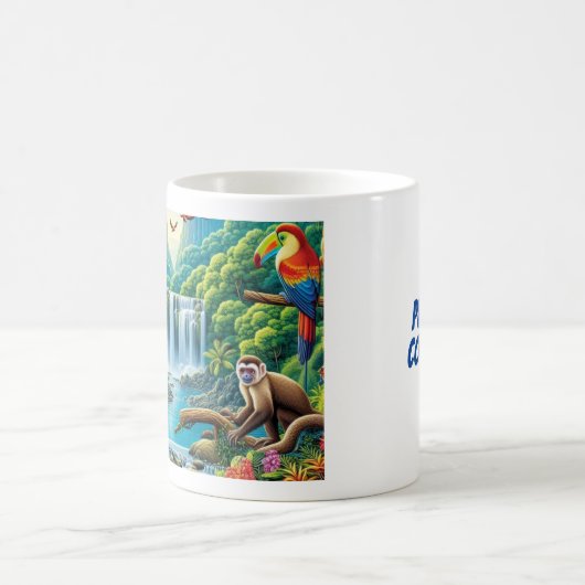 Mug Cascade tropicale de la forêt tropicale (Centre)