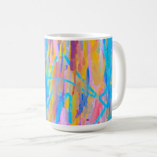 Mug Cascade vibrante (Devant droit)