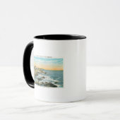 Mug Casco Bay Vue du phare de Portland Head (Devant gauche)