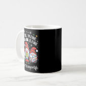 Mug Case Manager Gnome Everything Is Fine Funny Christ (Devant gauche)