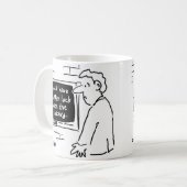 Mug Cashpoint - Deux caricatures bancaires (Devant gauche)