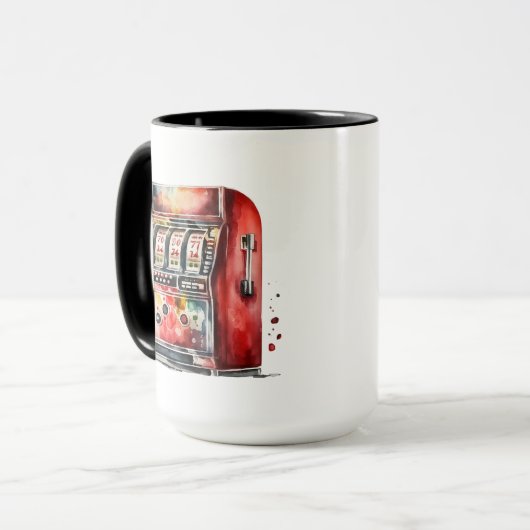 Mug Casino de machine à sous (Devant gauche)