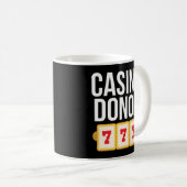 Mug Casino Donateur Jeu joueur Plaisanterie (Devant droit)