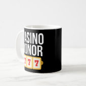 Mug Casino Donateur Jeu joueur Plaisanterie (Devant gauche)
