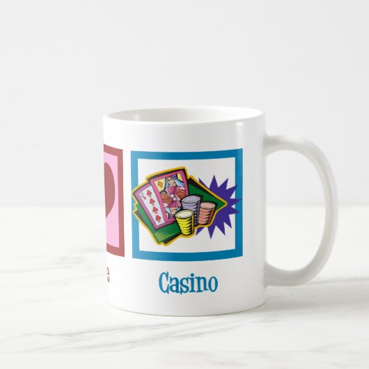 Mug Casino Peace Love (Droite)