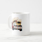 Mug casino, vegas, poker, jeu, adulte (Devant gauche)
