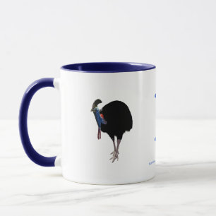 Mug Casoar de BYO (casuarius de Casuarius) Glass B