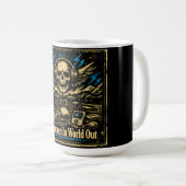 Mug Casque dans le monde extérieur – Zone d'évasion mu (Devant droit)