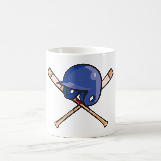 Mug Casque de baseball et chauves-souris