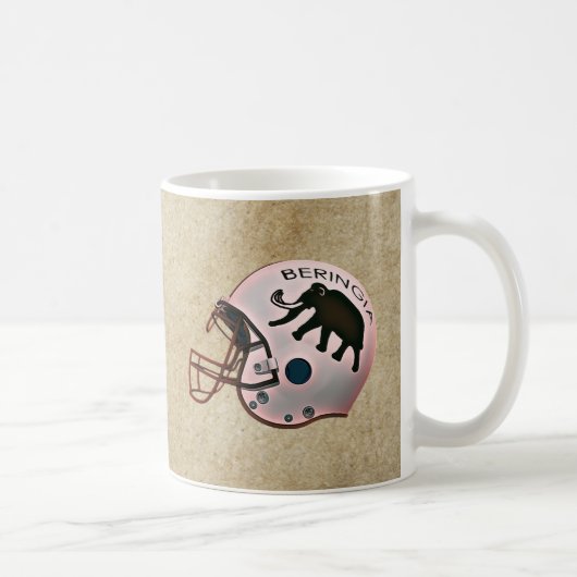 Mug Casque de football de l'Université de Beringia (Droite)