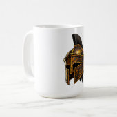Mug Casque de Guerrier Spartiate (Devant gauche)
