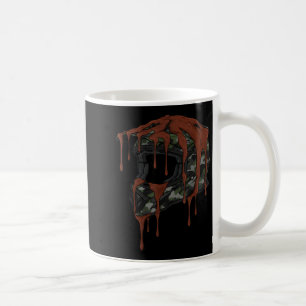 Mug Casque de motocross Vintage Drip Melt Dirt Bike Co