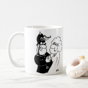 Mug Casque de police