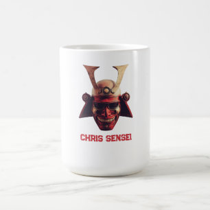 Mug Casque de samouraï personnalisé Masque Oni