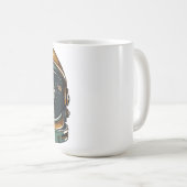 Mug casque d'espace (Devant droit)