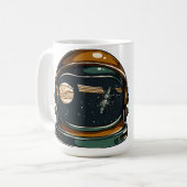 Mug casque d'espace (Devant gauche)
