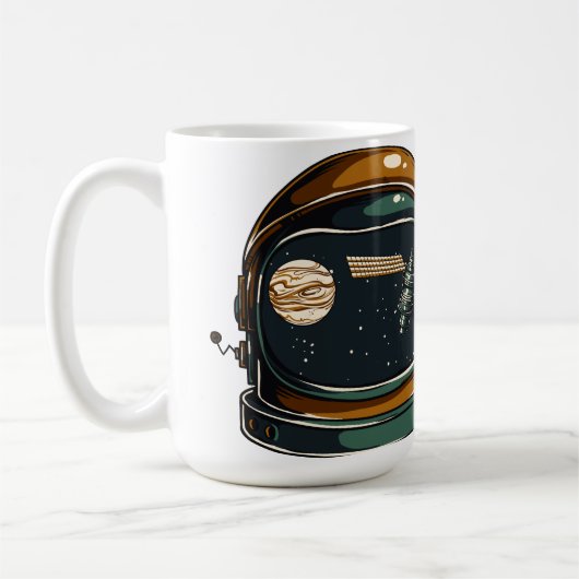 Mug casque d'espace (Gauche)