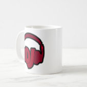 Mug casque DJ musique (Devant gauche)