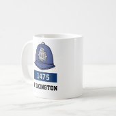 Mug Casque du gendarme de la police britannique - Ajou (Devant gauche)