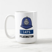 Mug Casque du gendarme de la police britannique - Ajou (Gauche)