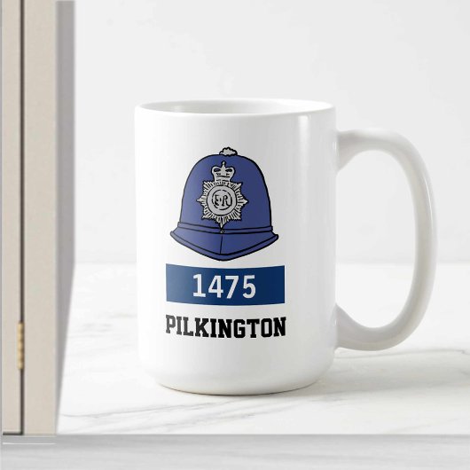 Mug Casque du gendarme de la police britannique - Ajou