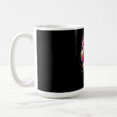 Mug Casque Neon Cyber Wolf Y2K (Gauche)