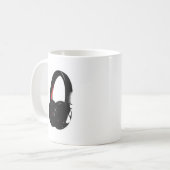 Mug Casque Pop Art Head Téléphone (Devant gauche)