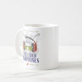 Mug Casques de trou de lapin (Devant gauche)
