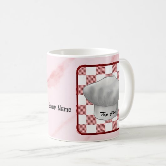 Mug Casquette chef Checker (Devant droit)