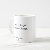 Mug Casquette de fête d'anniversaire (Devant gauche)