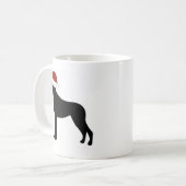 Mug Casquette de great dane Père Noël (Devant gauche)
