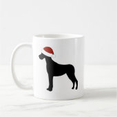 Mug Casquette de great dane Père Noël (Gauche)