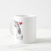 Mug Casquette de great dane Père Noël (Devant gauche)