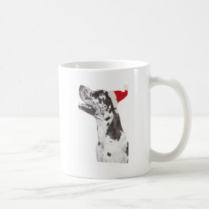 Mug Casquette de great dane Père Noël