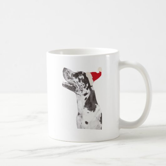 Mug Casquette de great dane Père Noël (Droite)