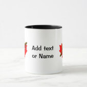 Mug Casquette de la Gendarmerie canadienne sur la feui (Centre)