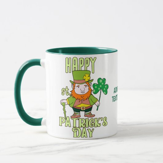 Mug Casquette de la Saint Patrick Shamrock nain  Clove (Gauche)