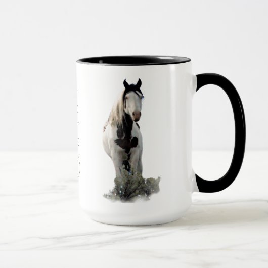 Mug CASQUETTE de médecine LEGEND Mustang Stallion "Sha (Droite)