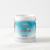 Mug Casquette de Noël Joyeux Noël St. Bernard Lover (Centre)