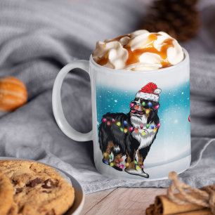 Mug Casquette de Noël Joyeux Noël St. Bernard Lover