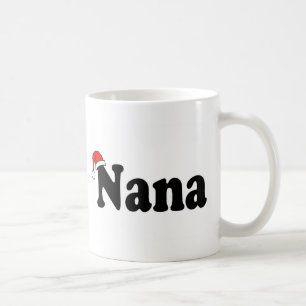 Mug Casquette de Père Noël de Noël de Nana