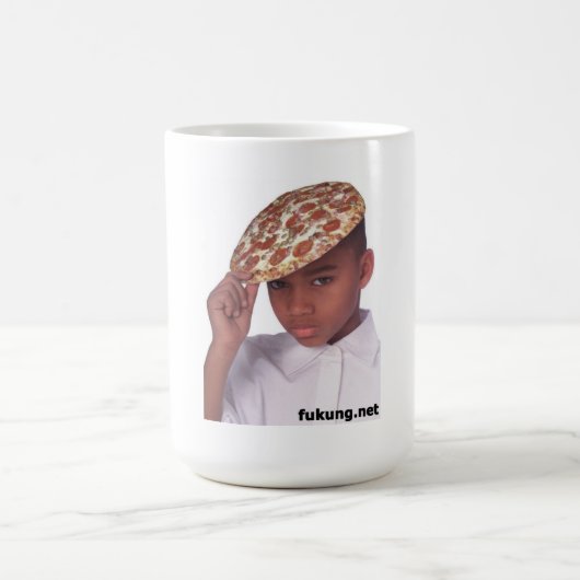Mug casquette de pizza (Centre)